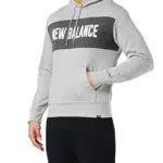 New Balance NB Sport Stagionale Felpa con Cappuccio