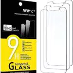 NEW'C pellicola in Vetro Temperato per iPhone 11 e iPhone XR, 3 Pezzi