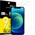 NEW'C 3 Pezzi, Vetro Temperato per iPhone 12/12 Pro