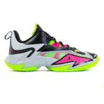 Nike Jordan One Take 3, Sneaker Uomo, Wolf Grey/Pink Prime-Electric Green-Black