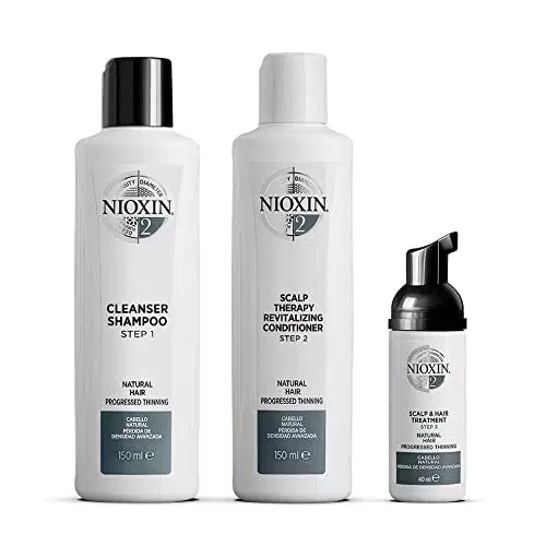 Nioxin Kit Trattamento per Infoltimento dei Capelli, 340 ml
