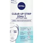Nivea Clear-Up Strips Zona T 6 pz, Cerotti Punti neri