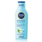 NIVEA SUN Latte Doposole Hydrate con aloe vera bio e acido ialuronico