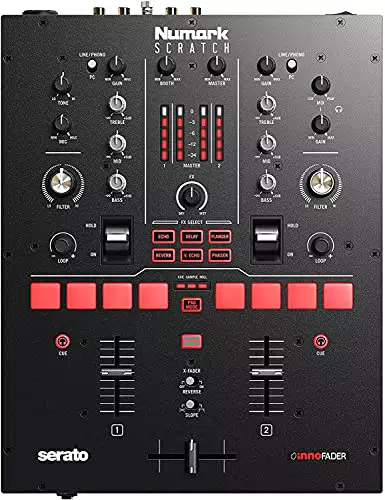 Numark Scratch - Mixer Scratch a 2 Canali per DJ + Serato DJ Pro