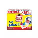 Omino Bianco - Fogli Salva Colore, 16 Pezzi + 4 Omaggio