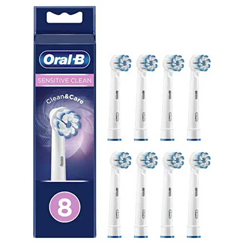 Oral-B Sensitive Clean Testine di Ricambio per Spazzolino Elettrico