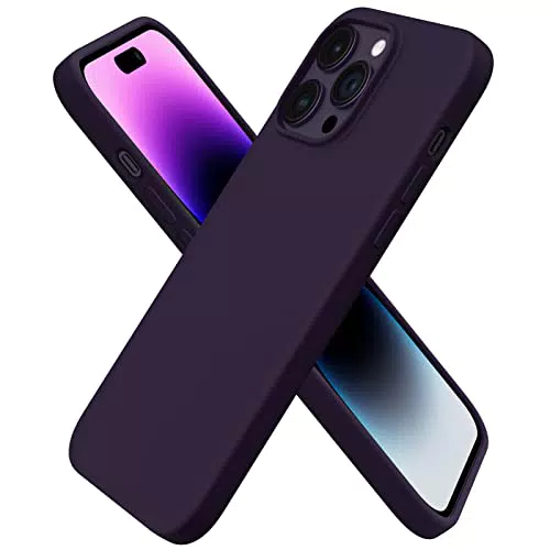 ORNARTO Cover per iPhone 14 Pro Max - viola scuro