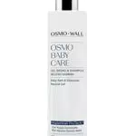 Osmowall - Osmo Baby Care, Bagno Shampoo Neutro per Bambini con Gel di Aloe Vera Concentrato da agricoltura biologica. Formula No Lacrime Per corpo e capelli