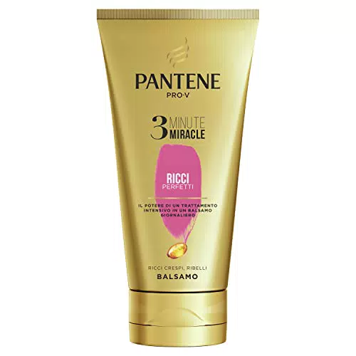 Pantene Balsamo Capelli Ricci Pantene Pro-V Balsamo 3 Minute Miracle Ricci adatti