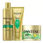 Pantene Pro-V Lisci Effetto Seta: Shampoo + Balsamo Capelli 3 Minute Miracle + Maschera Capelli