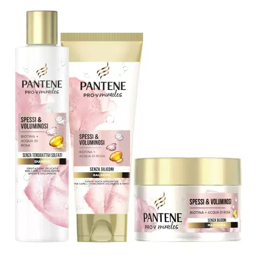Pantene Pro-V Miracles Spessi e Voluminosi: Balsamo + Shampoo + Maschera