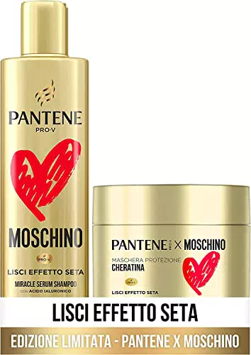 Pantene Pro-V Shampoo Professionale Protezione Cheratina, 250 ml + Pantene Pro-V Maschera Capelli Ristrutturante, 300ml