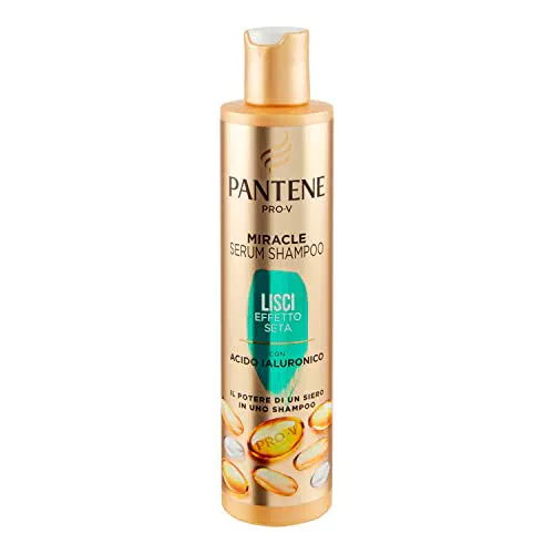 Pantene Shampoo Protezione Cheratina, Pantene Pro-V Miracle Serum Shampoo Con Acido Ialuronico