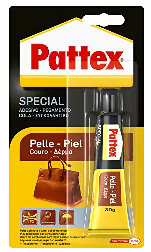 Pattex Special Pelle, Adesivo per la Riparazione di Pelle e Cuoio: Cinture