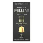 Pellini Caffè Espresso Luxury Coffee Magnifico, Capsule Compatibili Nespresso