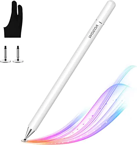 Penna iPad, WOEOA Pennino per Tablet Samsung/Lenovo/Android/Apple Pencil per iPad Pennino per Tablet Magnetica per iPad 6/7/8/9 Generazione/Pro 3/4/5/Air 3/4/5/Mini 5/6