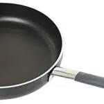 Pentole Agnelli Padella in Alluminio, 32 cm, Nero