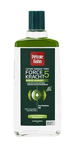 Petrole Hahn - Lozione tonica Force 5 Vitalité, per capelli normali, set da 2
