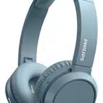 Philips cuffie Bluetooth H4205BL/00 con tasto Bass Boost, blu opaco