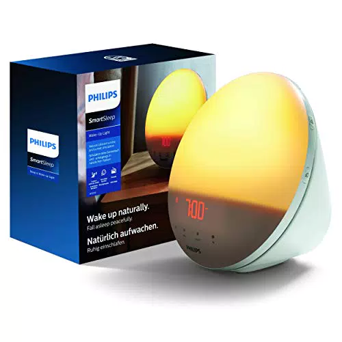 Philips HF3519/01 Wake-up Light, Bianco
