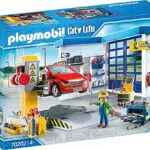 PLAYMOBIL City Life 70202 - Officina del meccanico, Dai 4 anni