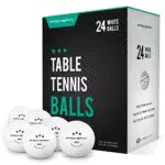 PRO SPIN Palline Ping Pong Bianche, Confezione da 24