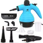 Pulitore a Vapore Portatile con 9 Accessori