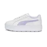 PUMA Karmen, Scarpe da ginnastica Donna, bianco/viola, 41