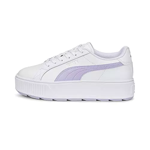 PUMA Karmen, Scarpe da ginnastica Donna, bianco/viola, 41