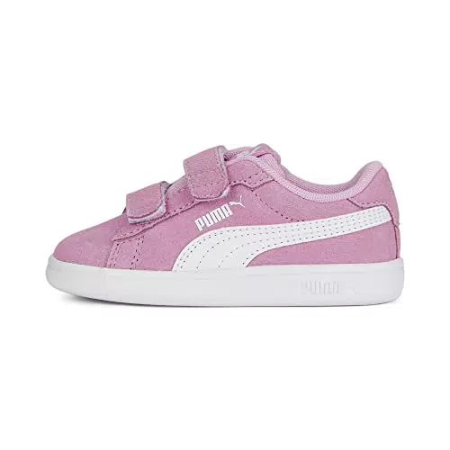 PUMA Puma Smash 3.0 Scarpe da ginnastica Bimbi, rosa, 26