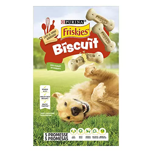 Purina Friskies Biscuit, Biscotti per cani, 6 Confezioni da 650 g