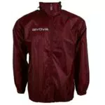 Giacca impermeabile Rain Basico Granata, rosso, L