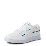 Reebok Club C 85 Vegan, Sneaker Uomo, Ftwr White/hint Mint/Midnight Pine