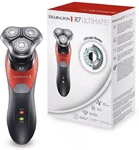 Remington XR1530 Rasoio Ultimate Series R7, Testine Rotanti Multidirezionali