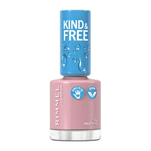 Rimmel London, Smalto KIND & FREE, Formula Delicata a Base Vegetale