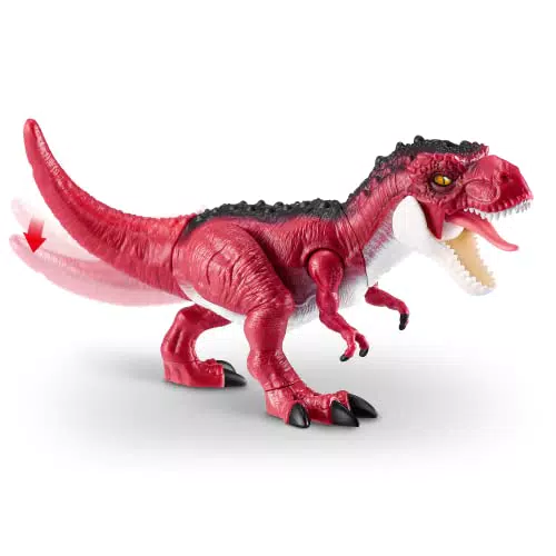 ROBO ALIVE Dino Action T-Rex, giocattolo robotico alimentato a batteria