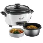 Russell Hobbs cuoci-riso, 0.8L, bianco
