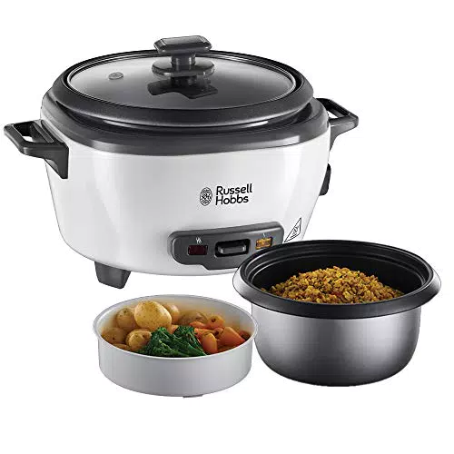 Russell Hobbs cuoci-riso, 0.8L, bianco