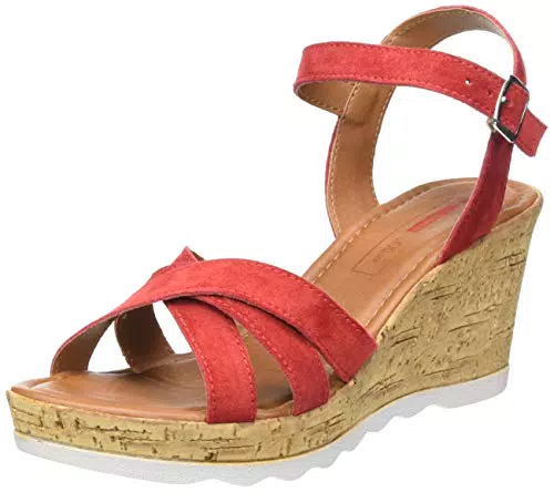 s.Oliver 5-5-28301-24, Sandali con Cinturino alla Caviglia Donna