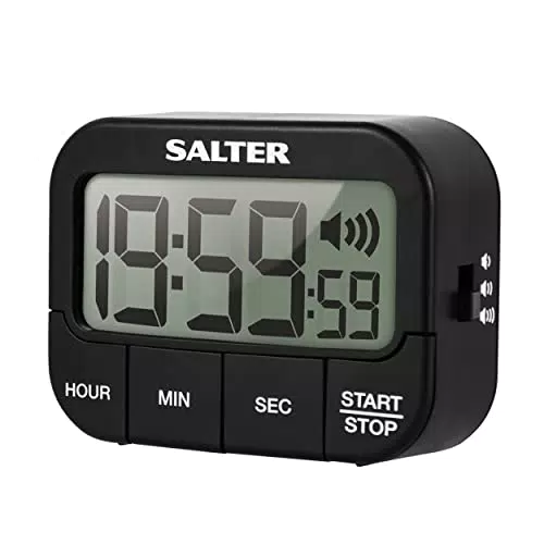 Salter 355 BKXCDU Premium Timer elettronico, magnetico/autoportante