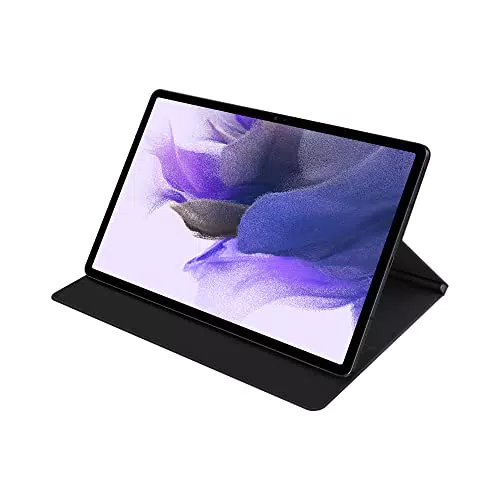 Samsung Book Cover Custodia a libro per Galaxy Tab S7+ | Tab S7 FE | Tab S8+, Nero