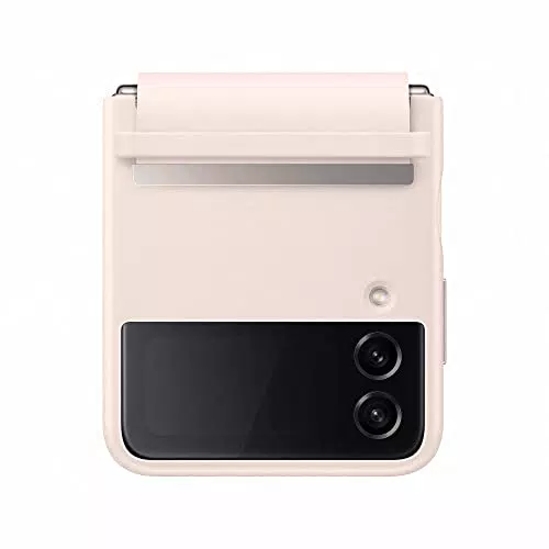 Samsung Flap Leather Cover Custodia Pieghevole in pelle per Galaxy Z Flip4, Pesca