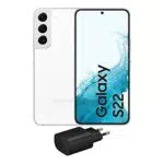 Samsung Galaxy S22 5G, Caricatore incluso, bianco 2022 [Versione Italiana]