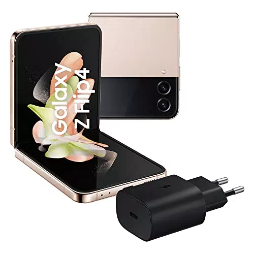 SAMSUNG Galaxy Z Flip4 Smartphone 5G, Caricatore incluso