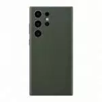 Samsung Leather Cover Custodia in pelle per Galaxy S23 Ultra, Verde