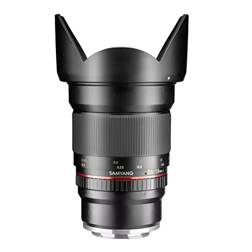 Samyang Obiettivo 16mm F/2.0 ED AS UMC CS per Fuji X, Nero