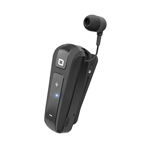SBS Auricolare Bluetooth con Clip e Cavo Retrattile