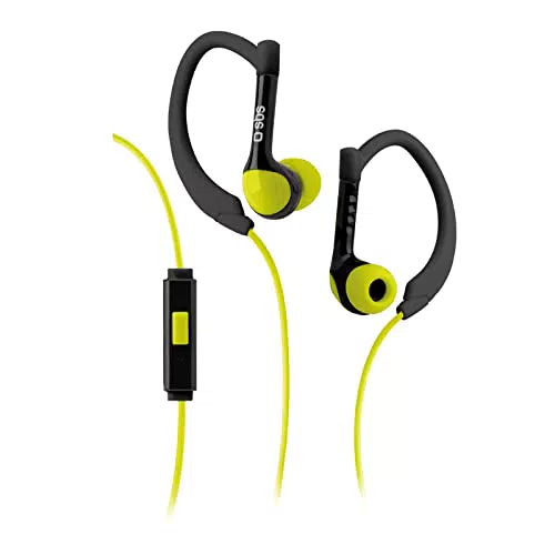 SBS Auricolare inEar a Filo Sport Stereo con Archetti, bianco
