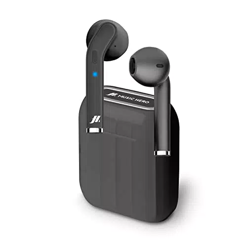 SBS Auricolari Twin Style True Wireless, nero