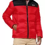 Schott NYC Utah Giacca, Rosso